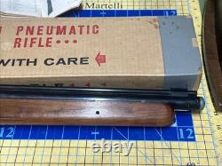 Vintage 1970s Sheridan Blue Streak 5mm/. 20cal Air Rifle IN BOX +Manual 9.5/10