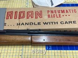 Vintage 1970s Sheridan Blue Streak 5mm/. 20cal Air Rifle IN BOX +Manual 9.5/10