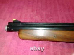 Vintage 1977 Sheridan Blue Streak. 20 Caliber Multi-Pump Walnut And Brass Rifle