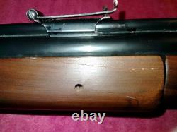 Vintage 1977 Sheridan Blue Streak. 20 Caliber Multi-Pump Walnut And Brass Rifle