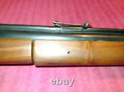 Vintage 1977 Sheridan Blue Streak. 20 Caliber Multi-Pump Walnut And Brass Rifle