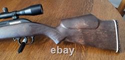 Vintage Beeman 1783 Silver Bear Air Rifle. 177 Pellet 4x32mm Scope