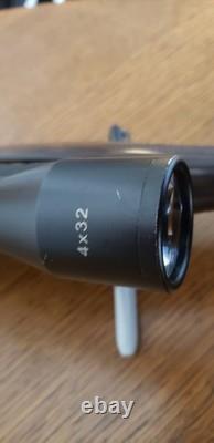 Vintage Beeman 1783 Silver Bear Air Rifle. 177 Pellet 4x32mm Scope