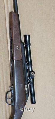Vintage Beeman Silver Bear. 177 Cal German Air Rifle with Bushnell 4X Sportview