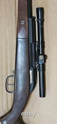 Vintage Beeman Silver Bear. 177 Cal German Air Rifle with Bushnell 4X Sportview