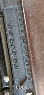 Vintage Beeman Silver Bear. 177 Cal German Air Rifle with Bushnell 4X Sportview