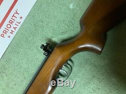 Vintage Beeman marked HW50S 4.5kal/. 177 cal air rifleWithBeeman peep sight