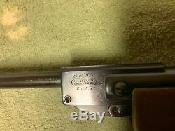 Vintage Beeman marked HW50S 4.5kal/. 177 cal air rifleWithBeeman peep sight