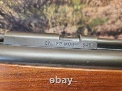 Vintage Ben Franklin Model 342.22 Cal Air Rifle 1971 With Box