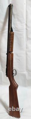 Vintage Benjamin Franklin Model 312 22 Caliber Multi-Pump Pellet Rifle Working