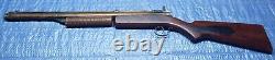 Vintage Benjamin Franklin Model 317 Air Rifle. 177 Pump Wood Stock WORKS antiqu