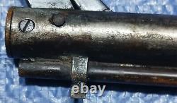 Vintage Benjamin Franklin Model 317 Air Rifle. 177 Pump Wood Stock WORKS antiqu