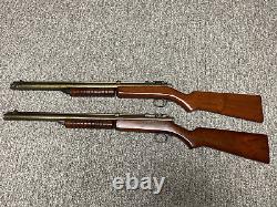 Vintage Benjamin Model 312.22 Cal. & 310.177 Cal. Pump Pellet Rifle Working