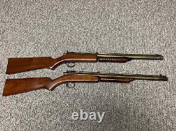 Vintage Benjamin Model 312.22 Cal. & 310.177 Cal. Pump Pellet Rifle Working