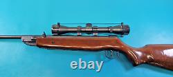Vintage Chinese Model 62 Air Rifle. 22 Pellet Break Barrel + Scope