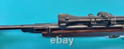 Vintage Chinese Model 62 Air Rifle. 22 Pellet Break Barrel + Scope