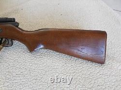 Vintage Crosman 140 pump pellet rifle. 22 Cal Refurbished