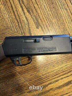 Vintage Crosman 2200 Magnum 22 Caliber Model 2200A Air Pellet Rifle See Descrip