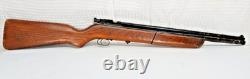 Vintage Crosman 22 Pellet Rifle Wooden Stock Parts Or Project Free Shipping