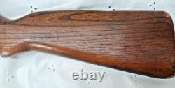 Vintage Crosman 22 Pellet Rifle Wooden Stock Parts Or Project Free Shipping