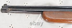 Vintage Crosman 22 Pellet Rifle Wooden Stock Parts Or Project Free Shipping