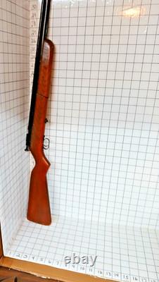 Vintage Crosman 22 Pellet Rifle Wooden Stock Parts Or Project Free Shipping