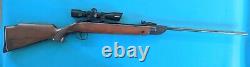 Vintage Diana model 36.177 caliber pellet air gun rifle w Truglo scope