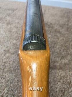 Vintage High Power Chinese air rifle Pellet Gun Heavy/ Wood Stock Works With Tag