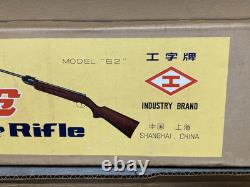 Vintage Model 62 Shanghai Air Rifle Original Box. 177 Pellet