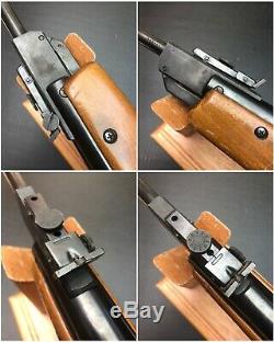 Vintage RWS Model 45 Air Pellet Rifle Gun. 177 Hardwood Stock LOOK! Germany