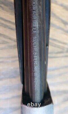 Vintage Rochester Arms, New York. 22 Cal Pellet Precision Air Rifle NEEDS SEALS