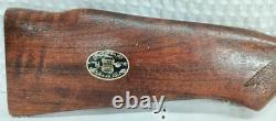 Vtg Benjamin 342.22 Air Rifle Checkered American Walnut Stock Parts Or Project
