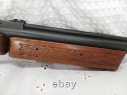 Vtg Benjamin 342.22 Air Rifle Checkered American Walnut Stock Parts Or Project