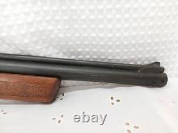 Vtg Benjamin 342.22 Air Rifle Checkered American Walnut Stock Parts Or Project