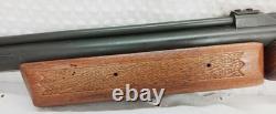 Vtg Benjamin 342.22 Air Rifle Checkered American Walnut Stock Parts Or Project