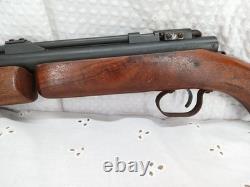 Vtg Benjamin 342.22 Air Rifle Checkered American Walnut Stock Parts Or Project