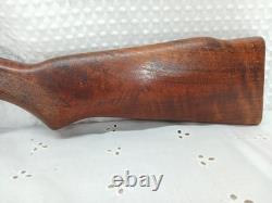 Vtg Benjamin 342.22 Air Rifle Checkered American Walnut Stock Parts Or Project