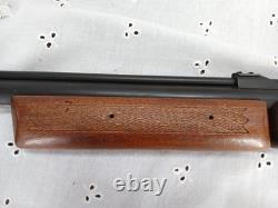 Vtg Benjamin 342.22 Air Rifle Checkered American Walnut Stock Parts Or Project