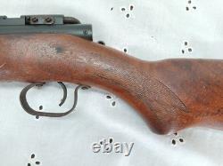 Vtg Benjamin 342.22 Air Rifle Checkered American Walnut Stock Parts Or Project