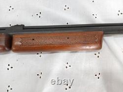 Vtg Benjamin 342.22 Air Rifle Checkered American Walnut Stock Parts Or Project