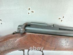 Vtg Benjamin 342.22 Air Rifle Checkered American Walnut Stock Parts Or Project