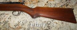 Vtg Benjamin Franklin Model 317 Wood Stock. 177 Air Pellet Rifle-new seals