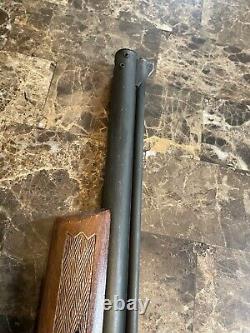 Vtg Benjamin Franklin Model 342.22 Cal Air Rifle Tested & Works Very Nice One