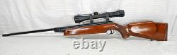 Vtg Feinwerkbau 124 Sport Competition Air Rifle W Ex Spring & Hi Power Bsa Scope