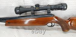 Vtg Feinwerkbau 124 Sport Competition Air Rifle W Ex Spring & Hi Power Bsa Scope