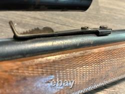 WORKING! Ted Williams model 799 Air Pellet BB Gun Rifle SCOPE Vintage DAISEY