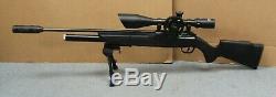 Walther 1250 Dominator FT PCP Air Rifle Combo (. 22 cal) with Scope Black