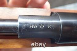 Weihrauch HW77K. 22 Cal Venom Custom Underlever Air Rifle Imported From England
