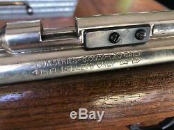 1 Pistolet À Air Vintage Benjamin Sheridan 5mm 20 Cal. Granule Pour Carabine À Air Comprimé
