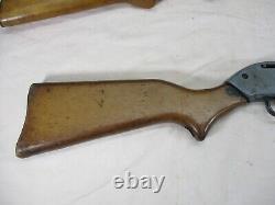 3 Carabines à air comprimé Crosman à plombs BB Action par levier 99 Powermaster 760 BOIS LOURD